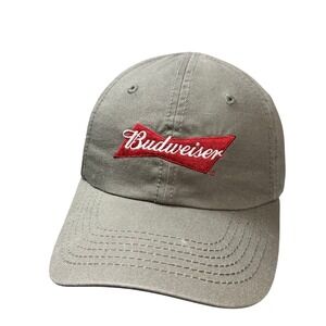 Budweiser Proud to Serve Those Who Serve Embroidered Hat/Cap Khaki Men's OSFM